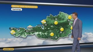 Das Wetter in Österreich am 27. August 2016