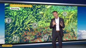 Das Wetter in Europa am 13. Juni 2017