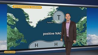 Das Wetter in Europa am 22. April 2016