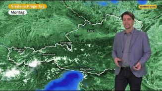 Das Wetter in Österreich am 8. Januar 2018
