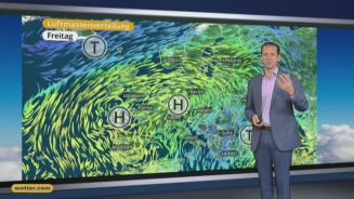 Das Wetter in Europa am 30. Dezember 2016
