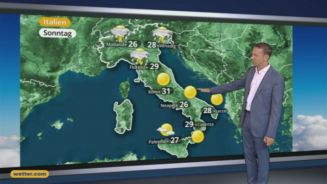 Das Wetter in Europa am 04. Juni 2017