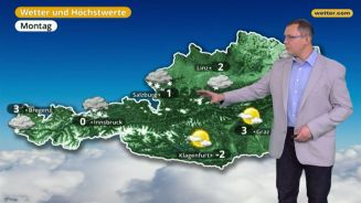 Das Wetter in Österreich am 16. Dezember 2017