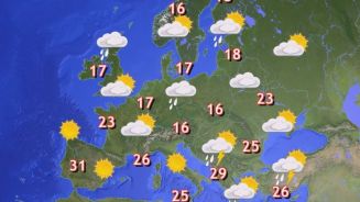 Das Wetter in Europa am 07. Januar 2016
