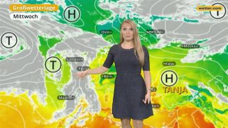 Das Wetter in Europa am 16. Oktober 2017