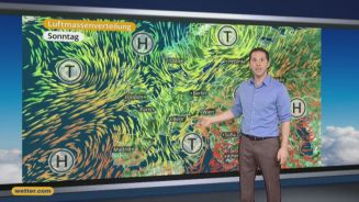 Das Wetter in Europa am 18. Juni 2016
