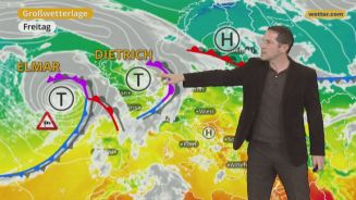 Das Wetter in Europa am 20. Oktober 2017