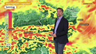 Das Wetter in Österreich am 10. Dezember 2017