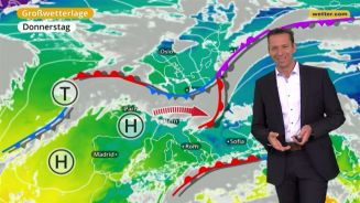 Das Wetter in Europa am 19. Dezember 2017
