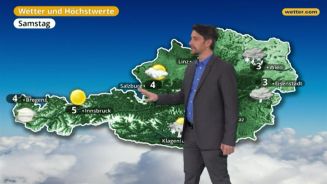 Das Wetter in Österreich am 13. Januar 2018