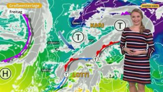 Das Wetter in Europa am 2. Februar 2018