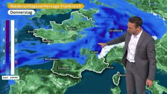 Das Wetter in Europa am 4. Januar 2018