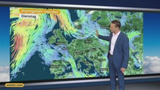 Das Wetter in Europa am 07. Februar 2017