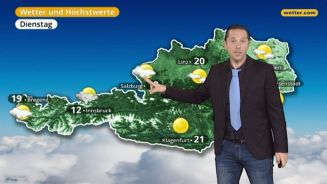 Das Wetter in Österreich am 04. September 2017