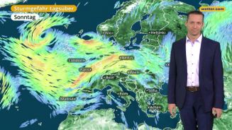 Das Wetter in Europa am 29. Dezember 2017