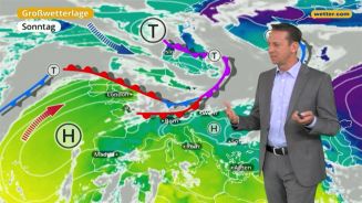 Das Wetter in Europa am 27. Januar 2018