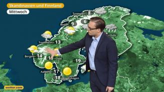 Das Wetter in Europa am 5. Juli 2017