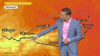 Das Wetter in Österreich am 28. Juni 2017