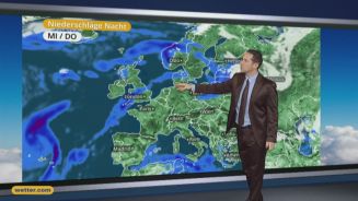 Das Wetter in Europa am 07. Dezember 2016