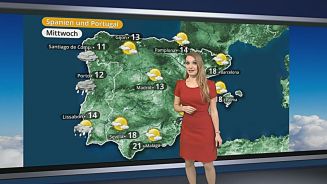 Das Wetter in Europa am 24. März 2016
