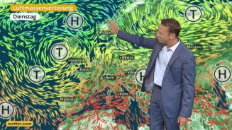 Das Wetter in Europa am 27. Juni 2017