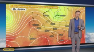 Das Wetter in Europa am 13. August 2016