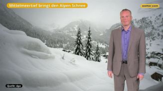 Das Wetter in Europa am 7. Februar 2018