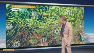 Das Wetter in Österreich am 08. Juli 2016