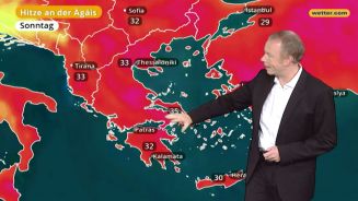 Das Wetter in Europa am 17. September