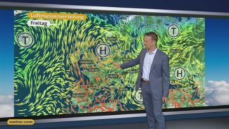 Das Wetter in Europa am 26. Mai 2017