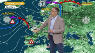 Das Wetter in Europa am 18. August 2017