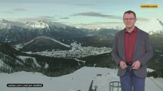 Das Wetter in Österreich am 25. Januar 2018