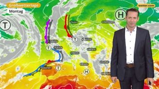 Das Wetter in Europa am 23. September