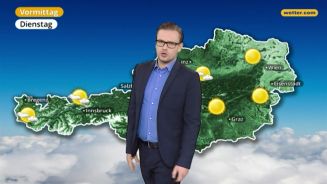 Das Wetter in Österreich am 22. August 2017