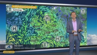 Das Wetter in Europa am 21. Januar 2017