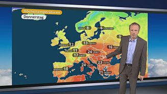 Das Wetter in Europa am 30. März