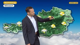 Das Wetter in Österreich am 02. August 2017