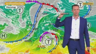 Das Wetter in Europa am 6. November 2017