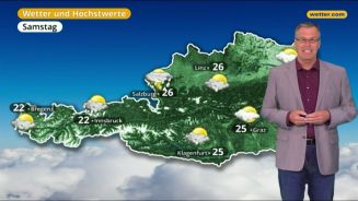 Das Wetter in Österreich am 26. April 2018