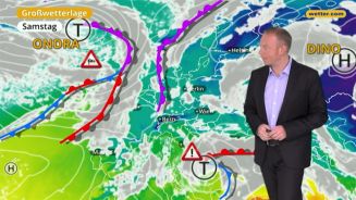 Das Wetter in Europa am 10. Februar 2018