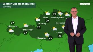 Das Wetter in Österreich am 7. Juni 2018