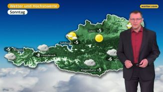 Das Wetter in Österreich am 24. Februar 2018