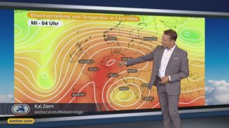 Das Wetter in Europa am 06. September 2016