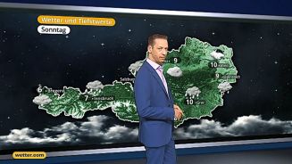 Das Wetter in Europa am 01. Mai 2016