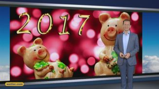 Das Wetter in Europa am 01. Januar 2017