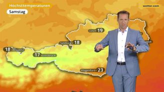 Das Wetter in Österreich am 19. August 2017