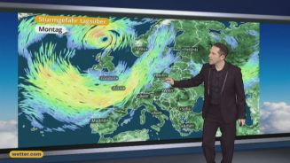 Das Wetter in Europa am 27. Februar 2017