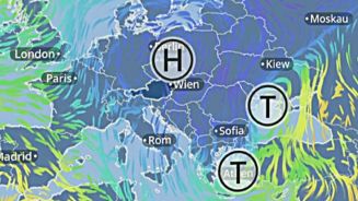 Das Wetter in Europa am 16. Januar 2016
