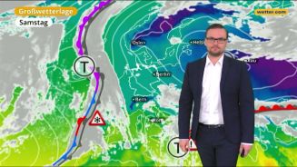 Das Wetter in Europa am 11. Januar 2018