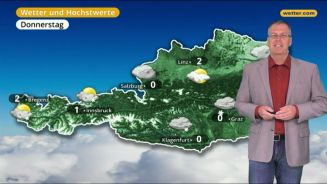 Das Wetter in Österreich am 20. Februar 2018